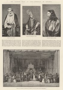 The Passion Play في Ober-Ammergau في بافاريا